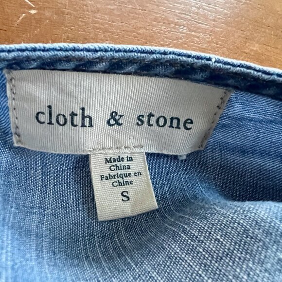 Anthropologie Cloth and Stone Chambray dress - Picture 8 of 8